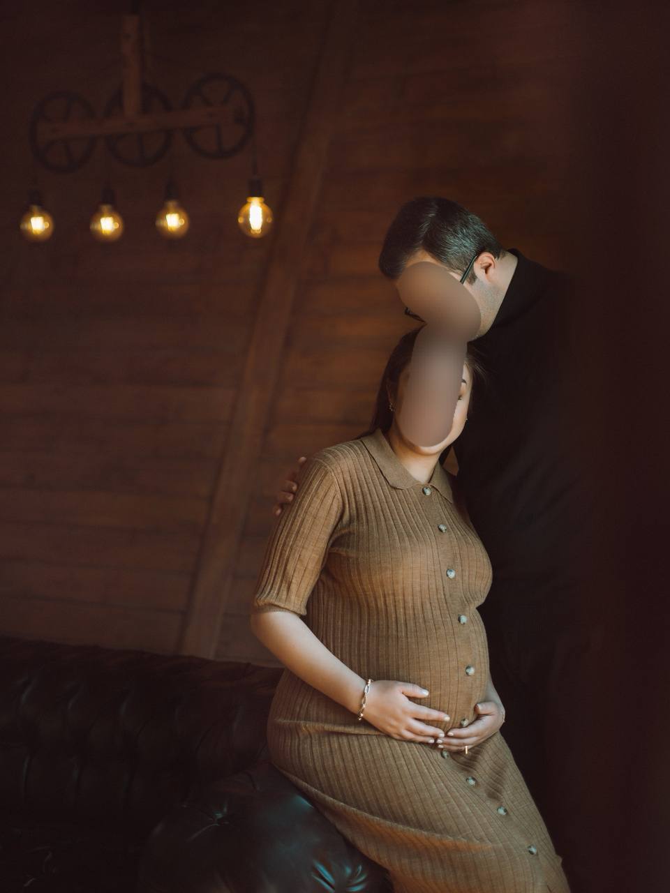 عکس احساسی بارداری رئال